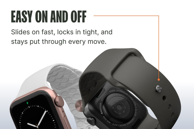 Apple Watch Band Solid Deep Stone Grey