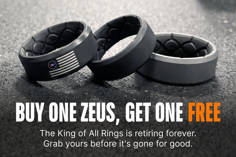 Zeus Edge Navy Ring
